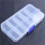 6Pcs 10-Slot Portable Plastic Resistors Electronic Component Case Box 3