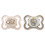 MAM MAM, Supreme Night Pacifier, 0-6 Months, Clear, 2 Count 3