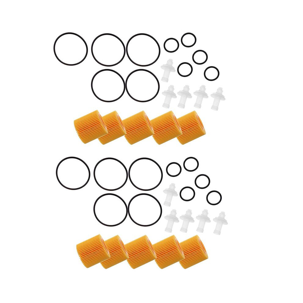 10 Pcs Oil Filter Set 04152-Yzza6 For Prius Scion Im Xd 6032965880308