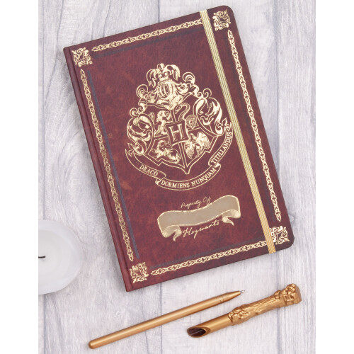 Harry Potter Harry Potter Composition Notebook and Pen (Womens Red) 1