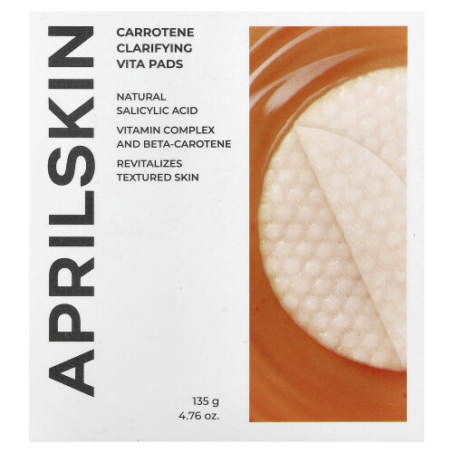 April Skin, Καρότοεινες Κλαρίφικες Βιτα Πάντες, 4.76 oz (135 g) 1