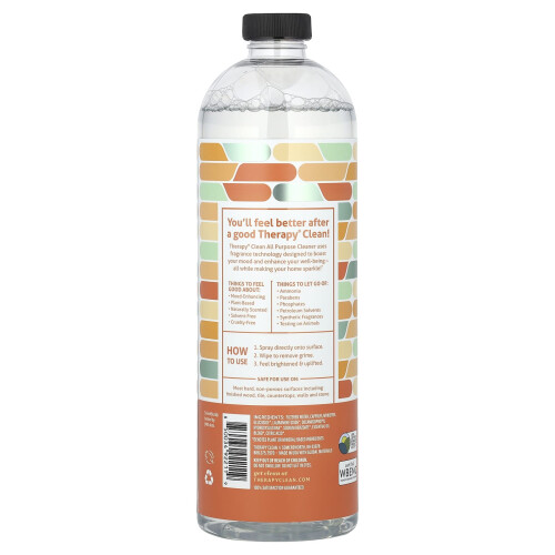 Therapy Clean, Ολικός Καθαριστής, Φρέσκα Βότανα & Μελό, 24 fl oz (710 ml) 1