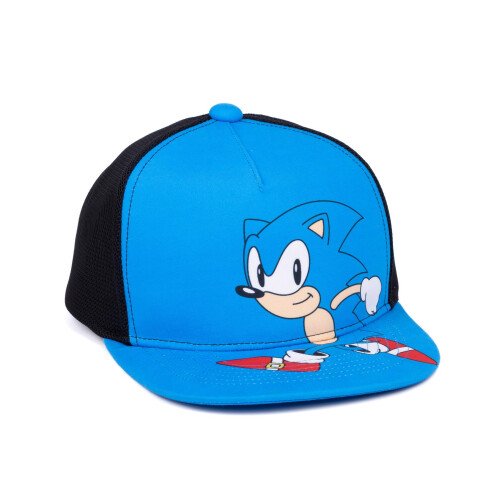 Sonic The Hedgehog Sonic the Hedgehog Adjustable Curved Peak Cap (Boys Blue) 2