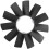 2X Engine Radiator Cooling Fan Blade for  Z3 E32 E34 E36 E39 E46 E53 11521712058 2