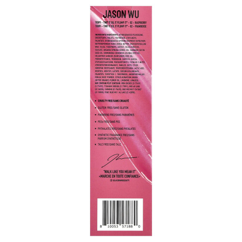 Jason Wu, Óleo de Cor, Óleo de Cor e Pluma, 02 Morango, 0,19 fl oz (5,8 ml) 2