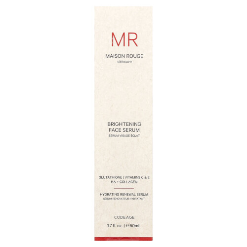 Codeage, Maison Rouge Hautpflege, Aufhellendes Gesichtsserum, 1,7 fl oz (50 ml) 1