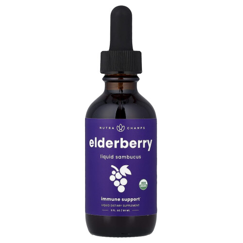Elderberry, Sambucus, 2 fl oz (60 ml) 2