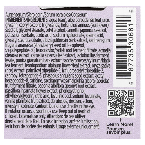 Pacifica Pacifica, Future Youth, Time Shift Øje Serum, 0,67 fl oz (20 ml) 2