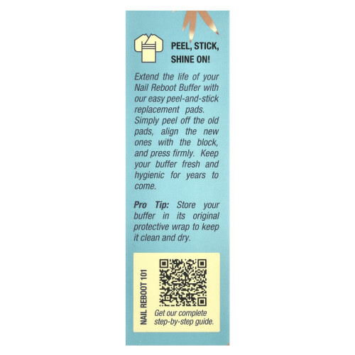 Onsen Secret, Nail Reboot Eco-Pads , 4 Replacement Pads 2