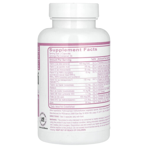 PEScience, TruMulti, Vrouwenformule, 90 Capsules 1