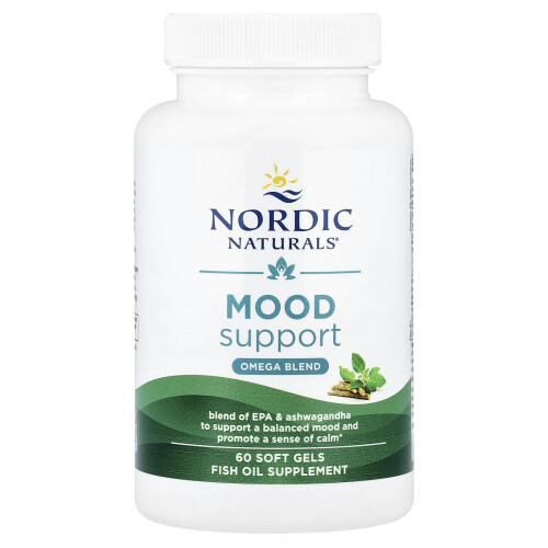 Nordic Naturals Nordic Naturals, Υποστήριξη Ψυχής, Ωμέγα Μίγμα, 60 Μαλακές Καψούλες 2