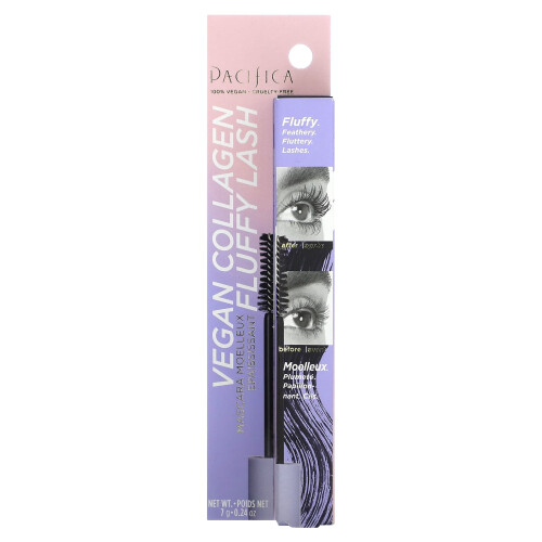 Pacifica Pacifica, Vegan Collageen Fluffy Lash Mascara, 0,24 oz (7 g) 1