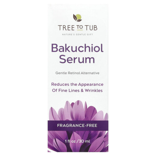 Tree To Tub, Βάκουχιολ Σερουμ, Αroma-Free, 1 fl oz (30 ml) 1