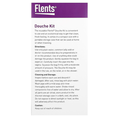 Flents, Douche Kit, 16 fl oz (473 ml) 1