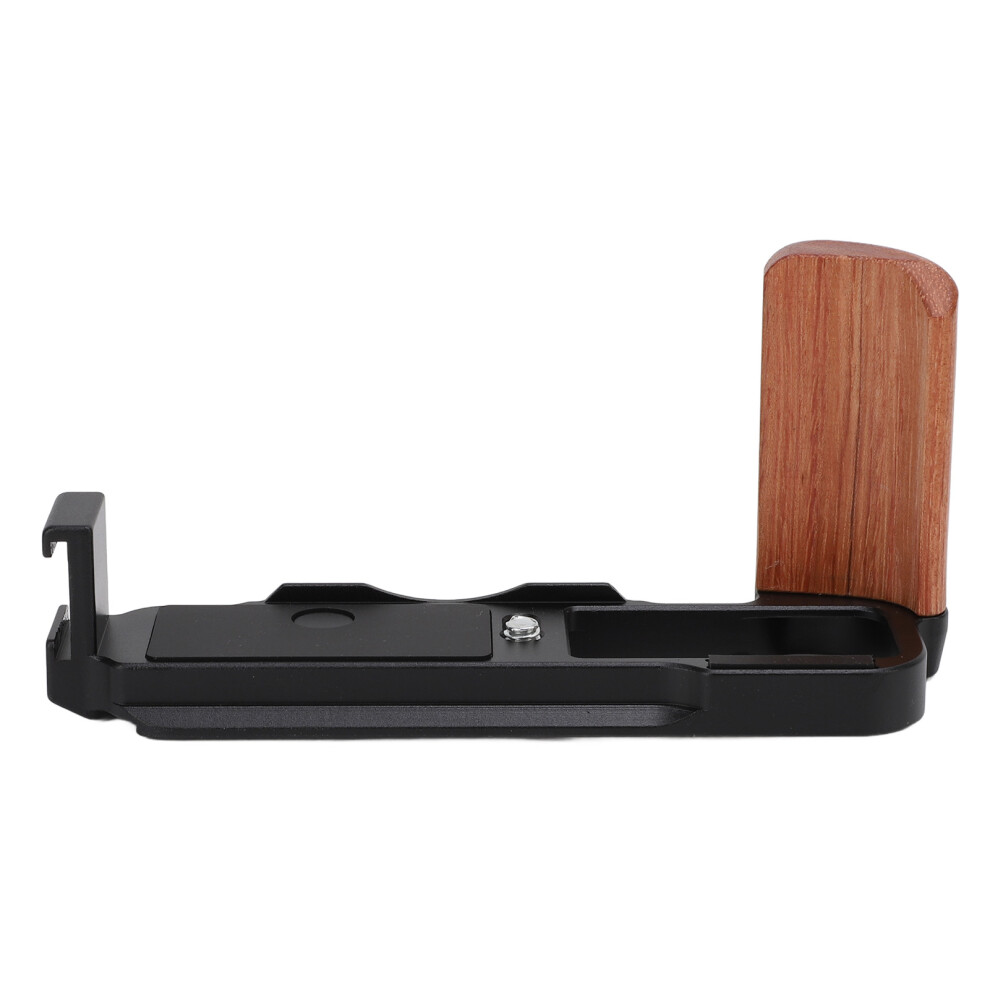 L Bracket Quick Release Plate For Xâ100Vi/Xâ100V Camera, Aluminum & Rosewood, Black 3781390967803