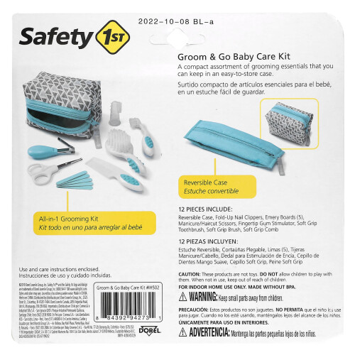 Safety 1st Safety 1st, Kit di Cura e Taglio per Bambini, Kit a 12 Pezzi 1