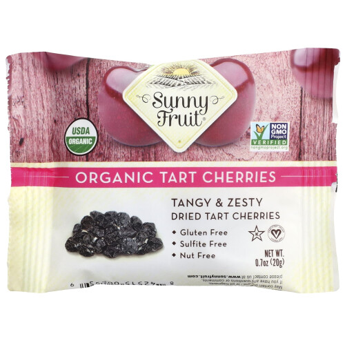 Sunny Fruit, Οργανικά Στεγνά Μπερέ, 5 Πορτοφολιά, 0.7 oz (20 g) Κάθε 2