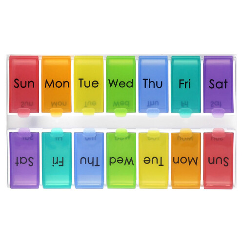 Ezy Dose, Ugentlig 14-Dag med Ezy Fill Pill Organizer, 1 Count 2