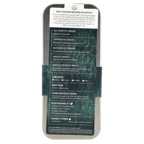 EcoTools EcoTools, See-Eye-Satz, 6 Stück Set 2