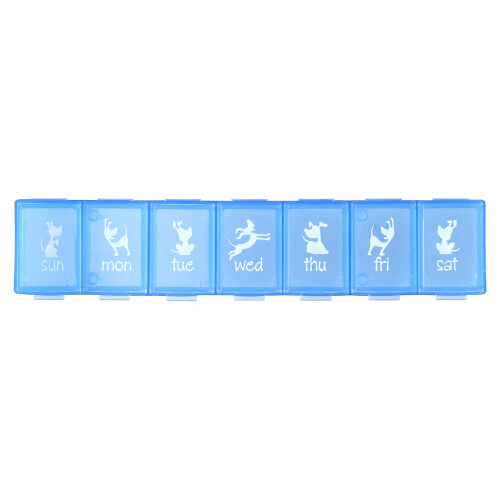 Ezy Dose, Pets, Wekelijkse Pill Planner, Honden, XL, 1 Stuk 2