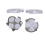 L R Buttons Console for PS Vita 2000 Direction Function Button Replacement White 1