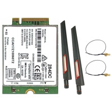 L850-GL DW5820e 284DC 4G WWAN Card LTE/WCDMA Module 0284DC for Laptop 3500 5400 with 2X10DB Antenna