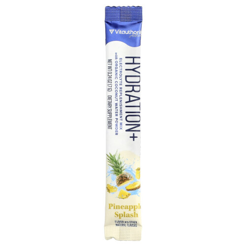Vitauthority, Active, Hydration+, Ananas Splash, 18 Sticks, 0,24 oz (7 g) Jeder 2
