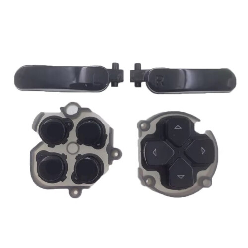 L R Buttons Console for PS Vita 2000 Direction Function Button Replacement Black