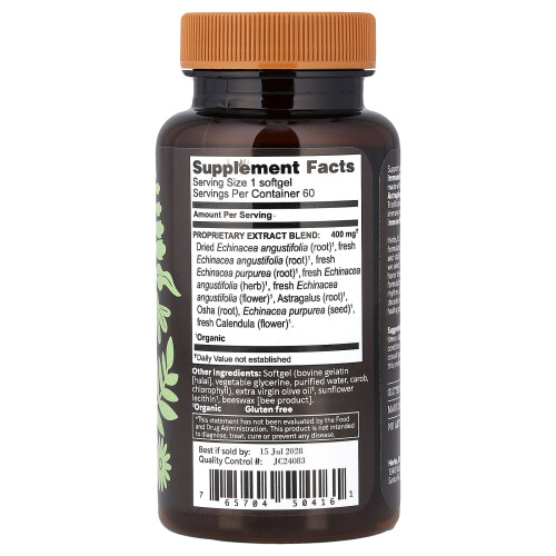 Herbs Etc., ImmunoBoost, 60 Zachte Capsules 1