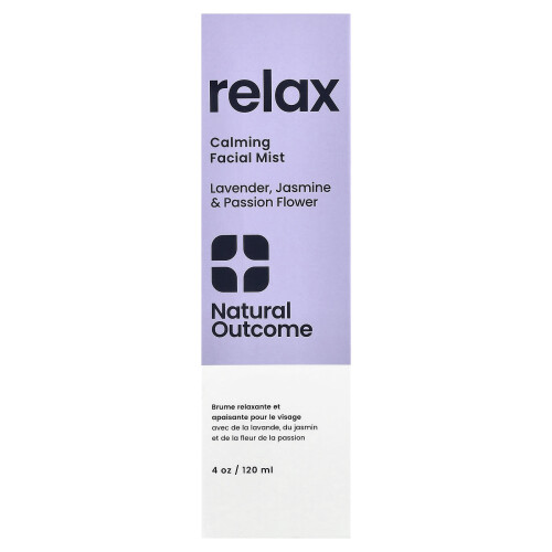 Natural Outcome, Afslapning, Afslappende Ansigtåndedrag, 4 oz (120 ml) 1