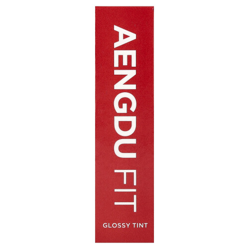 Merythod, Aengdu Fit Glossy Tint, 04 Double Red, 0.11 oz (3 g) 1
