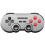 Retro Pocket Wireless Game Controller 2.4G  Gamepad with Customizable Controls for PS3  PC Laptop TV 1