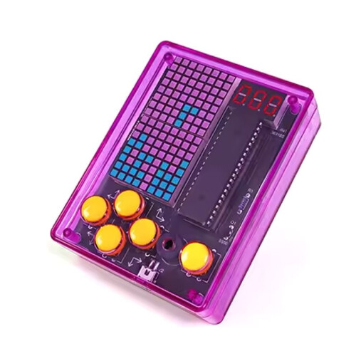 Pixel Gamer DIY Kit Pocket Gamer 51 Microcontroller Electronic Circuit Teaching Experiment Soldering Practice Module A