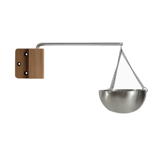 Sauna-Aromaschale, Sauna-Ölhalter, Sauna-Öldiffusor, Sauna-Diffusorschale mit Schwenkarm