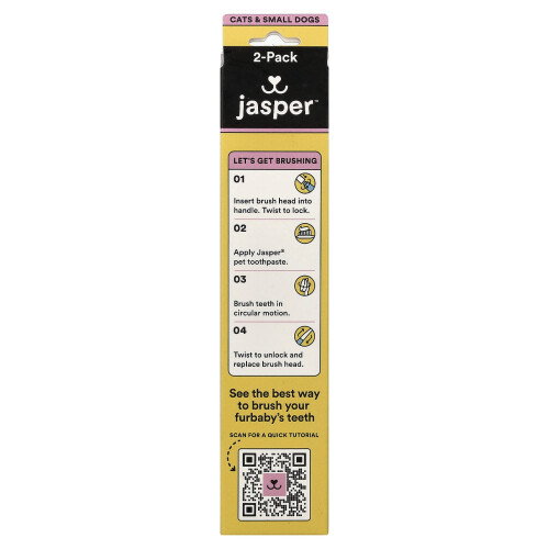 Jasper, Microbrush Kit, For Katte & Lille Hunde, 3 Piece Kit 1