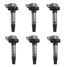 6Pcs Ignition Coils 7T4E-12A375-GA 7T4E12A375GA for Explorer F150 Flex Mustang Transit 150-350 MKT MKX
