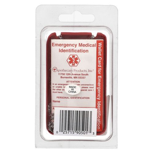 Penicilline Allergieketting, 1 stuk 1