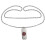 Penicilline Allergieketting, 1 stuk 3