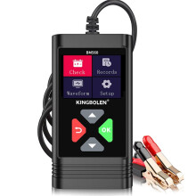 KINGBOLEN BM560 Car Battery Tester 6V 12V Automotive-Test Tools Car Health Exam Reversible Access Clip Voltmeter Analyzer