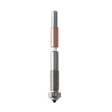 Bimetal Nozzle,Nozzle Replacement for QIDI Q2 Q2c 3D Printer, for PLA, PETG, ABS, ASA, PC, PA-CF Filaments 0.4mm
