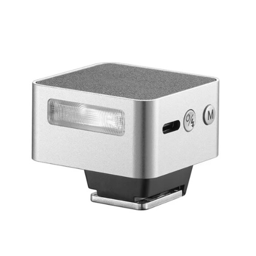 ZT08  TTL Flash Light for  Quick Release Hot Shoe DSLR/Mirrorless Camera Fill Light -Camera Speedlite Silver