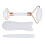 Jadestone Roller-Massage Gua-Sha-Set, Weiß 2
