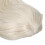 Parrucca lunga riccia e morbida in seta e cotone per bambole, per testa da 35-39 cm, oro latte 3