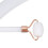 Jadestone Roller-Massage Gua-Sha-Set, Weiß 4