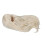Parrucca lunga riccia e morbida in seta e cotone per bambole, per testa da 35-39 cm, oro latte 5