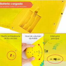 Kinder Musikmatte Spielmatte 70x30cm Polyester