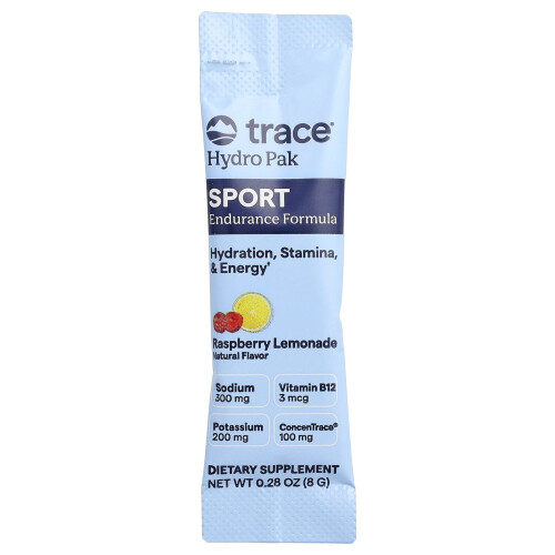 Trace, Υδρο Πακέτο Sport, Ραβδωτό Λεμόνι, 30 Στιβλάκια Πακέτα, 0,28 oz (8 g) Κάθε 2