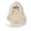 Parrucca lunga riccia e morbida in seta e cotone per bambole, per testa da 35-39 cm, oro latte 12