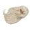 Parrucca lunga riccia e morbida in seta e cotone per bambole, per testa da 35-39 cm, oro latte 16