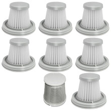 Vacuum Filter Replacement for Fanttik Slim V8 Mate, V8 Apex, Slim V10 Mate Vacuum Cleaner Pre-Filter Hepa Filters